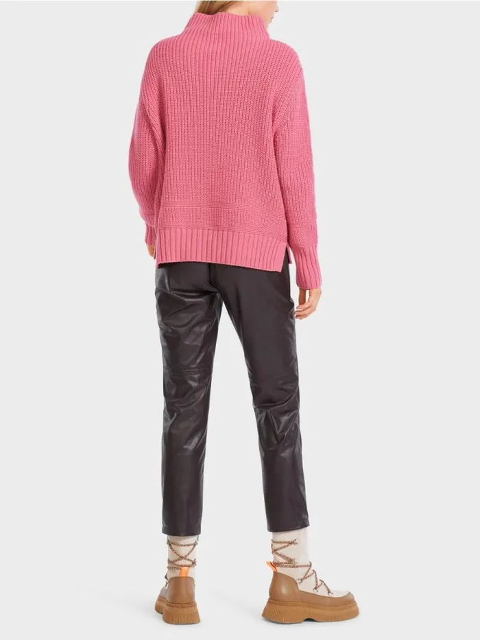 Pullover and Sweatshirts Damen Marc Cain In Deutschland Gestrickter Pullover Bright Orchid