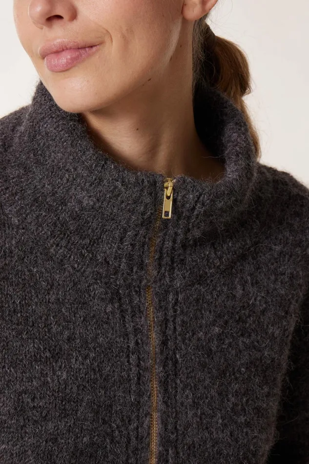 Pulls and Vests Women Leon and Harper Marie Pln Jumper Grey