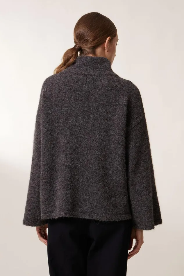 Pulls and Vests Women Leon and Harper Marie Pln Jumper Grey