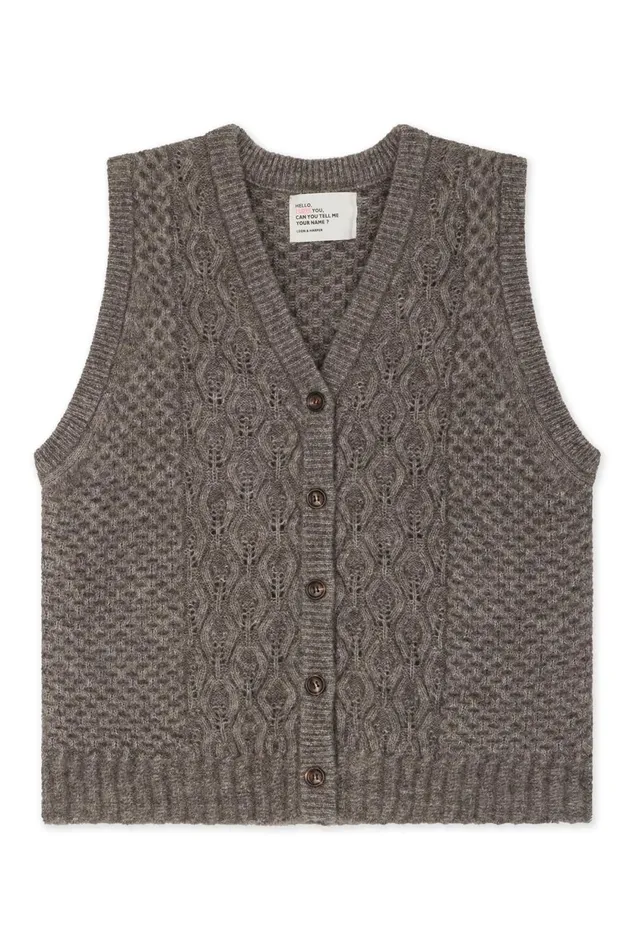 Pulls and Vests Women Leon and Harper Mood Chn Jumper Grey