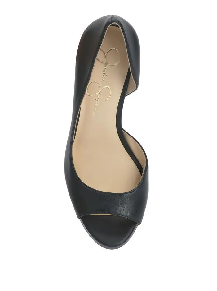 Pumps Shoes Jessica Simpson Kimli Peep Toe Pump In Black