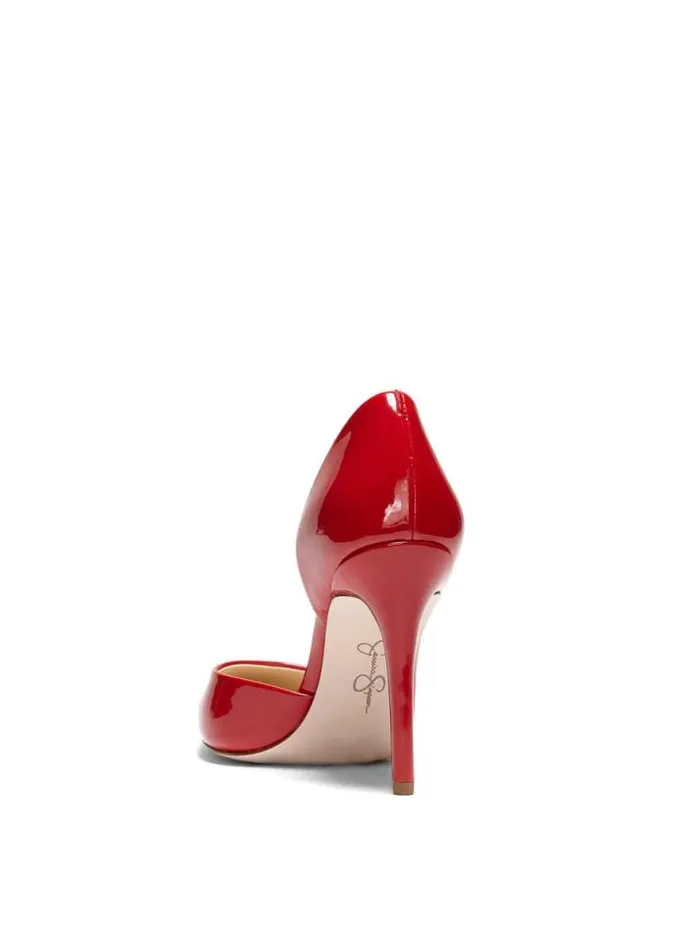 Pumps Shoes Jessica Simpson Prizma D039Orsay Pump In Red Patent