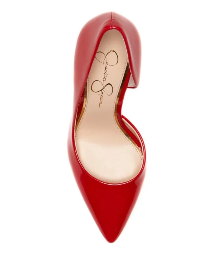 Pumps Shoes Jessica Simpson Prizma D039Orsay Pump In Red Patent