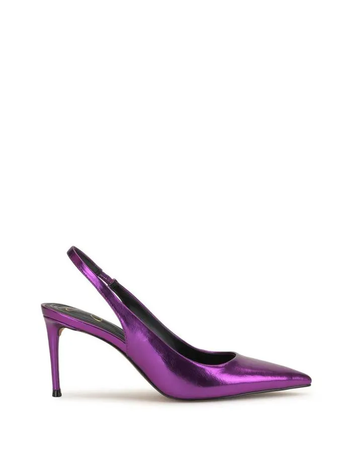 Pumps Shoes Jessica Simpson Souli Sling Back Heel In Purple