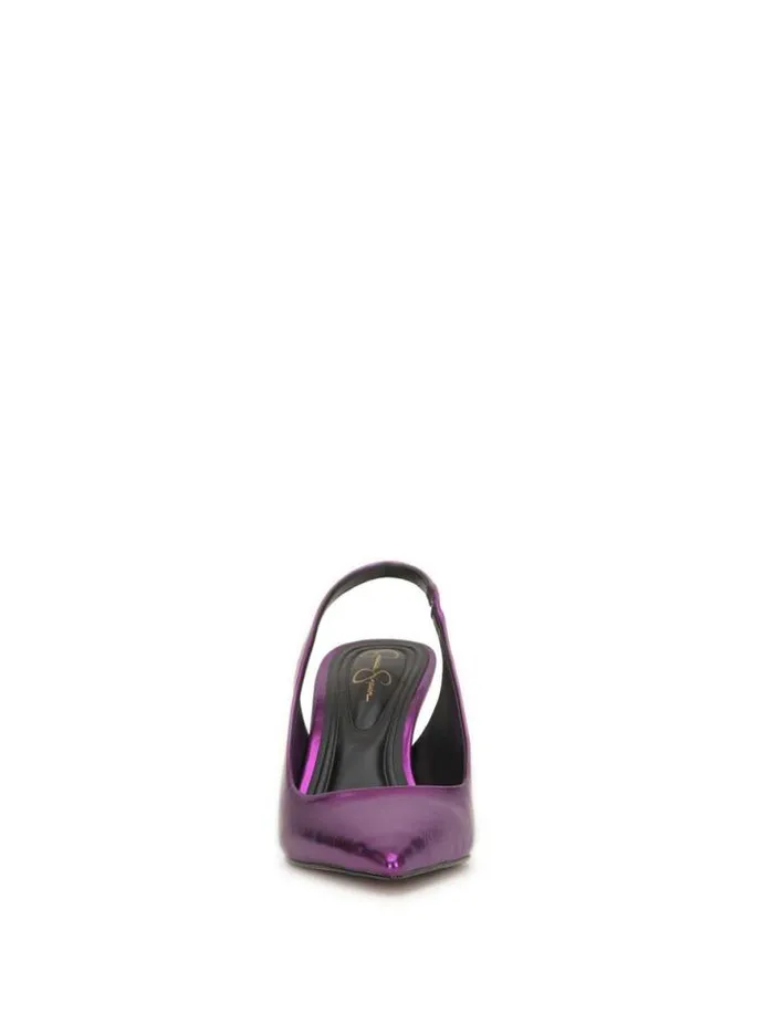 Pumps Shoes Jessica Simpson Souli Sling Back Heel In Purple