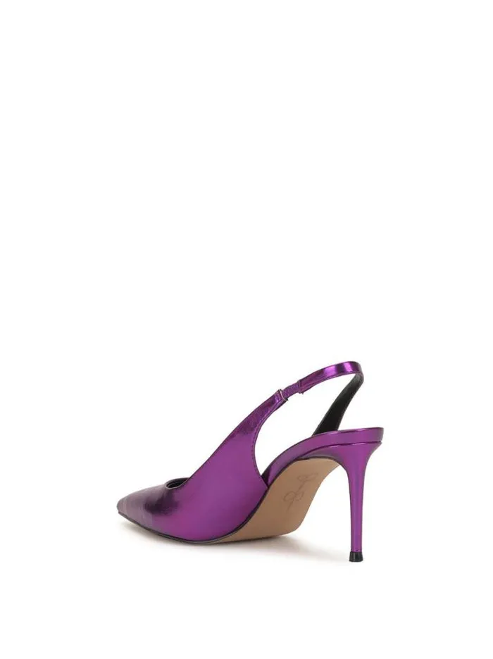 Pumps Shoes Jessica Simpson Souli Sling Back Heel In Purple