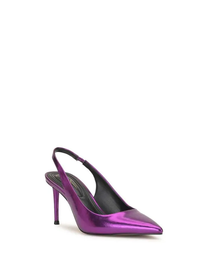 Pumps Shoes Jessica Simpson Souli Sling Back Heel In Purple