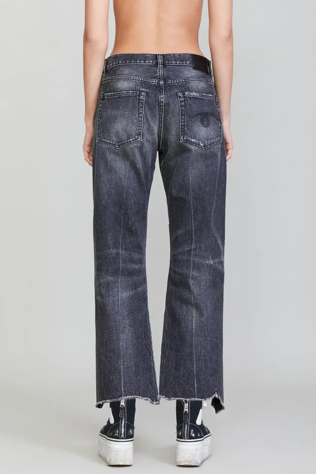 R13 Boyfriend Women BOYFRIEND JEAN 8211 EVERIT BLACK