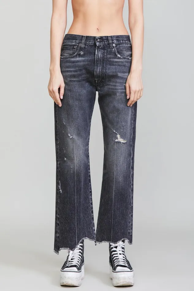 R13 Boyfriend Women BOYFRIEND JEAN 8211 EVERIT BLACK