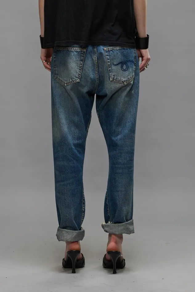 R13 Crossover Women CROSSOVER JEANS 8211 GARNET BLUE