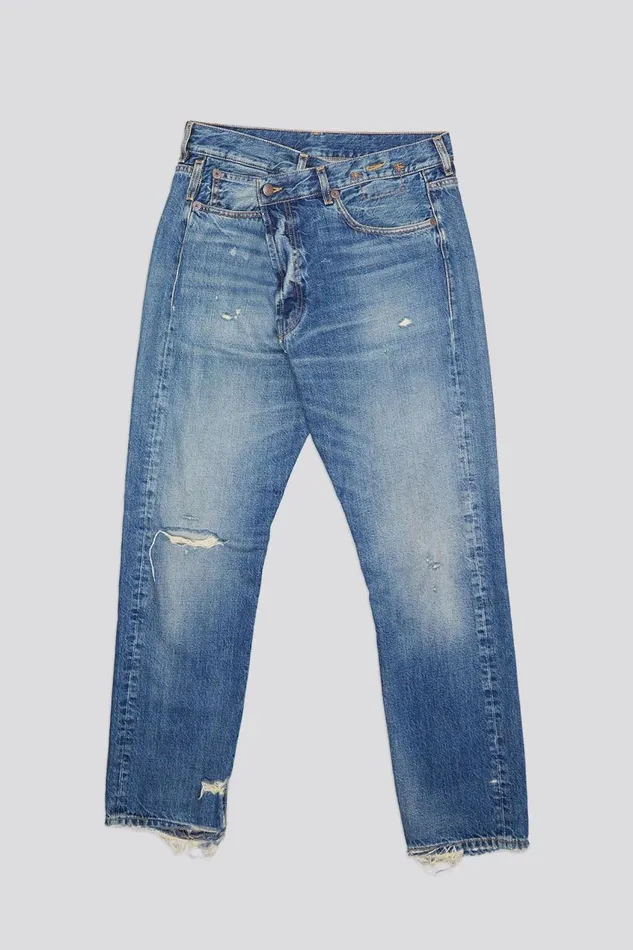 R13 Crossover Women CROSSOVER JEANS 8211 GARNET BLUE