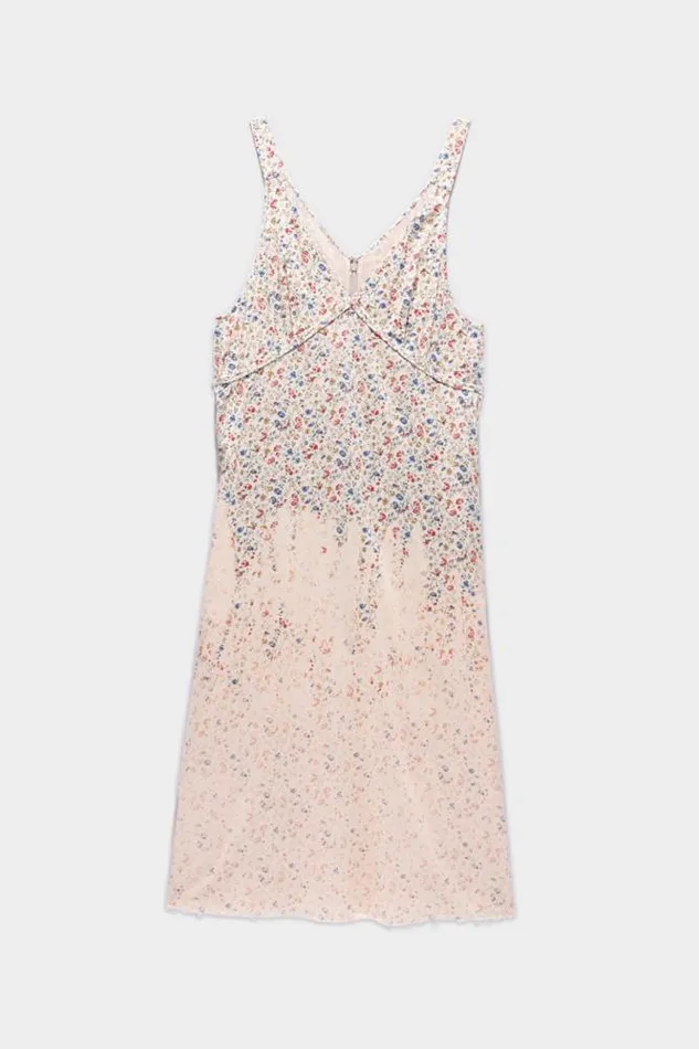 R13 Dresses and Skirts Women GRUNGE SLIP 8211 DIP BLEACHED BEIGE FLORAL R13 Dresses and Skirts Women GRUNGE SLIP 8211 DIP BLEACHED BEIGE FLORAL