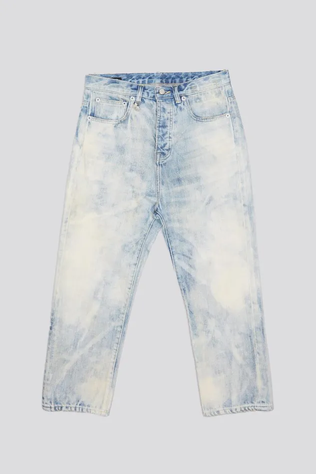 R13 Drop Women TAILORED DROP JEANS 8211 VINTAGE ASH BLUE