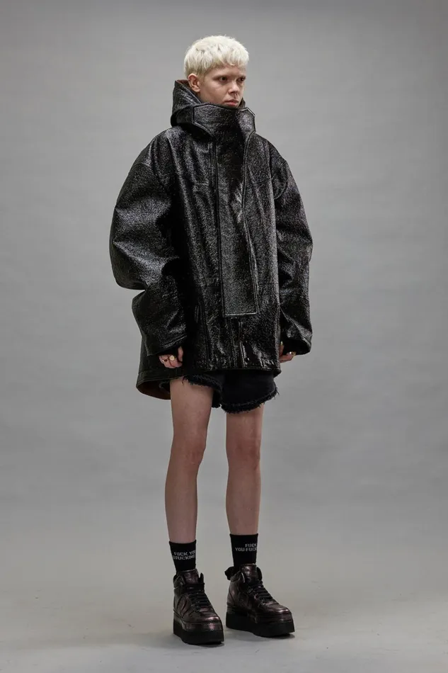 R13 Jackets and Coats Women OVERSIZED PARKA 8211 DARK SHINE