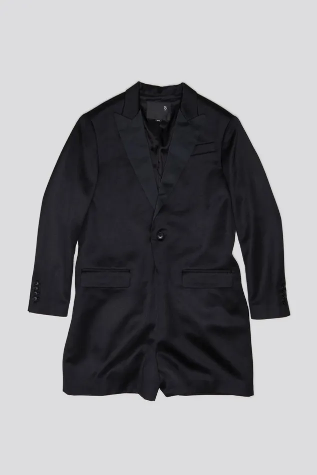 R13 Pants and Shorts Women TUXEDO ROMPER 8211 BLACK