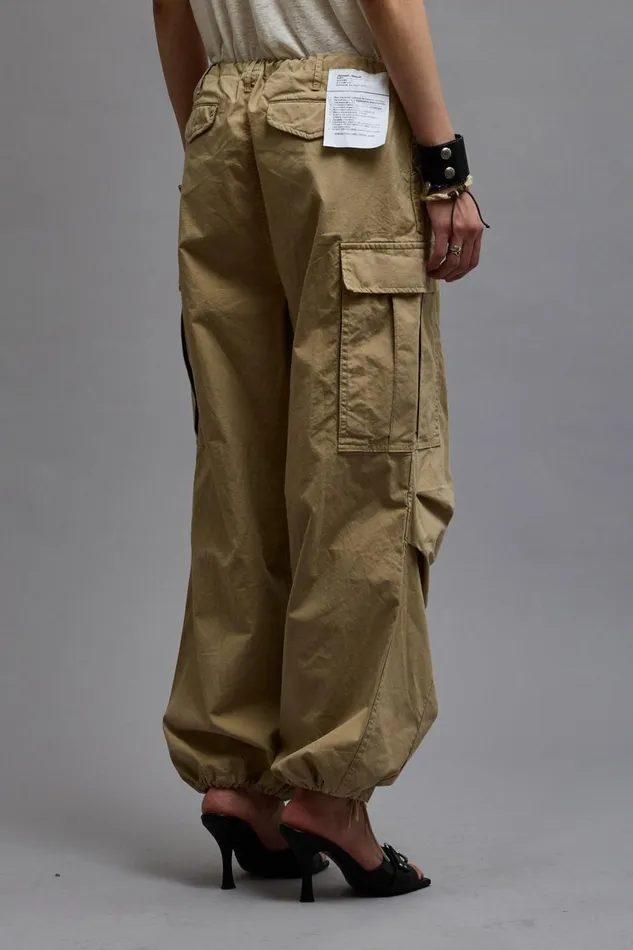 R13 Sale Women BALLOON ARMY PANT 8211 KHAKI