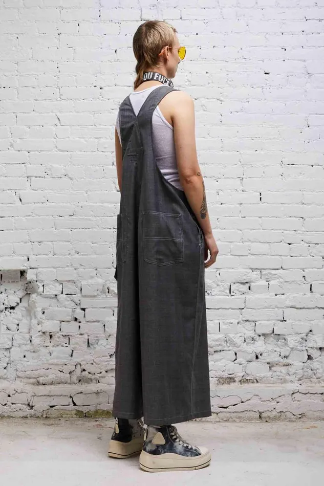 R13 Sale Women JUMBO OVERALL 8211 DARK GLEN PLAID