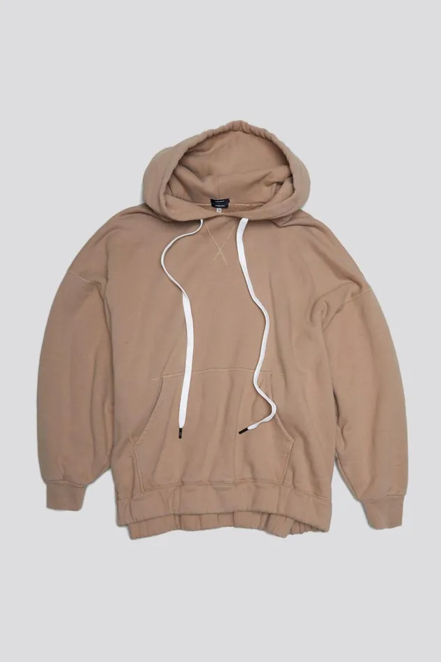 R13 Sale Women JUMBO PULLOVER HOODIE 8211 KHAKI