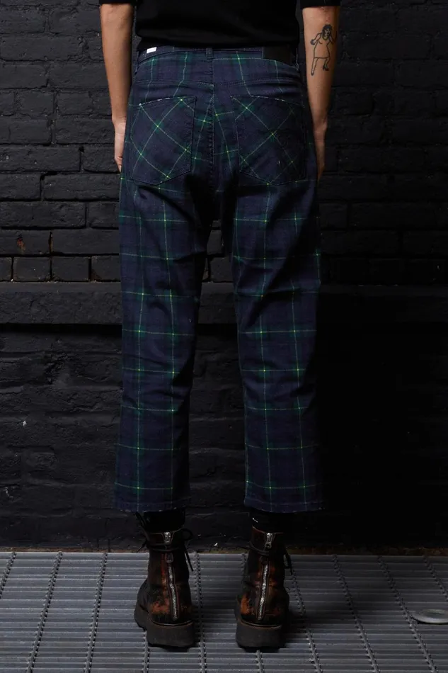 R13 Sale Women TAILORED DROP 8211 PRINTED TARTAN