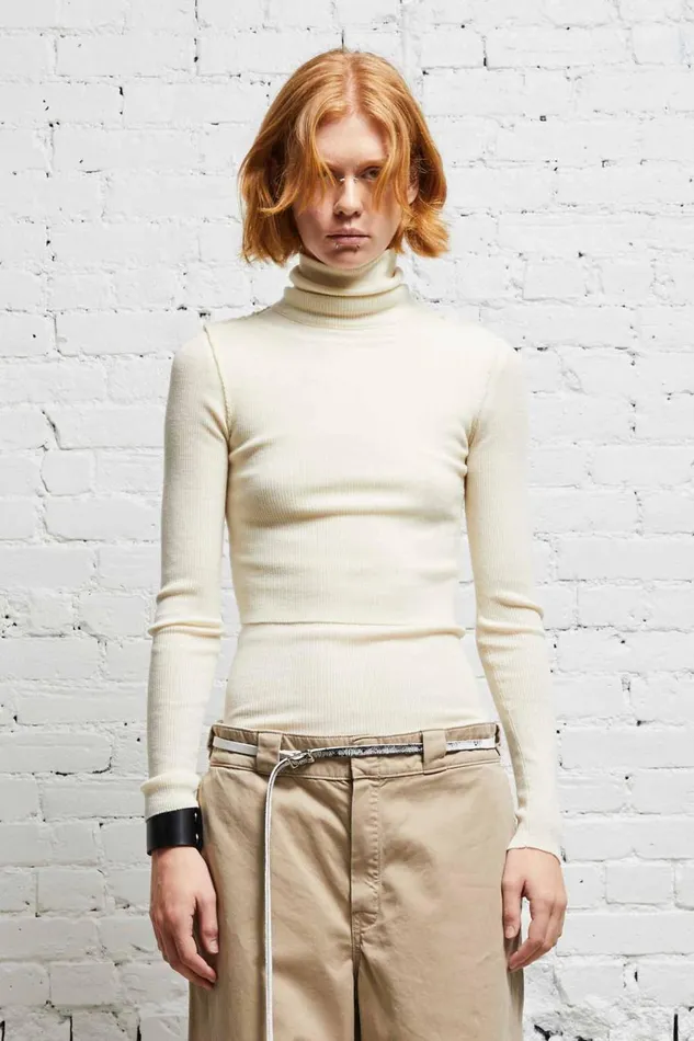 R13 Sweaters Women CREWNECK TWIN SET 8211 ECRU