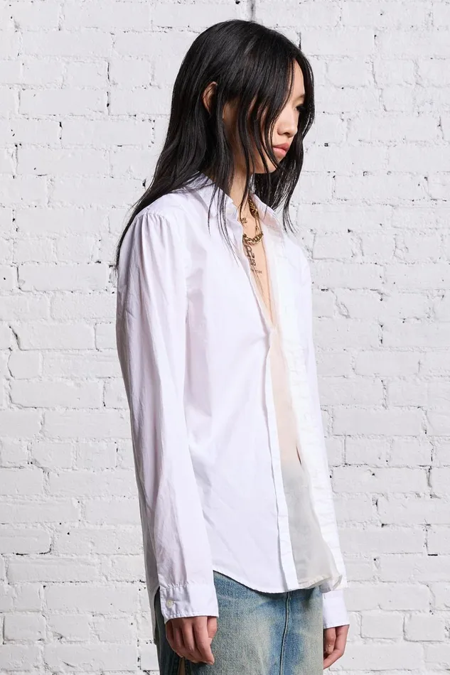 R13 Tops Women FOLDOUT SHIRT 8211 WHITE