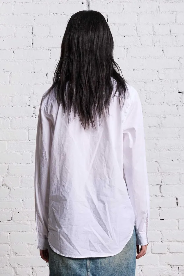 R13 Tops Women FOLDOUT SHIRT 8211 WHITE