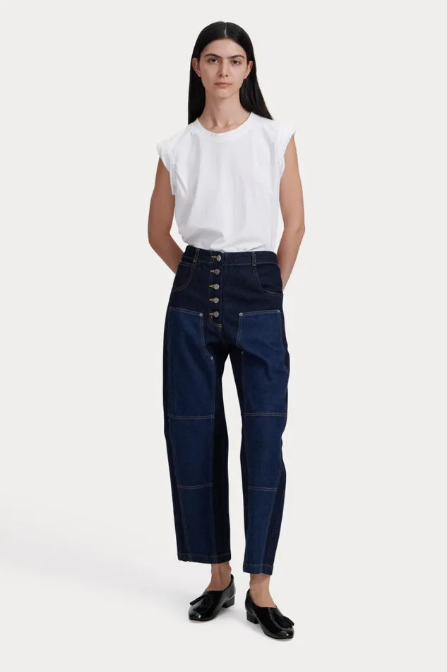 Rachel Comey Denim Shop Women Handy Pant Dark Indigo