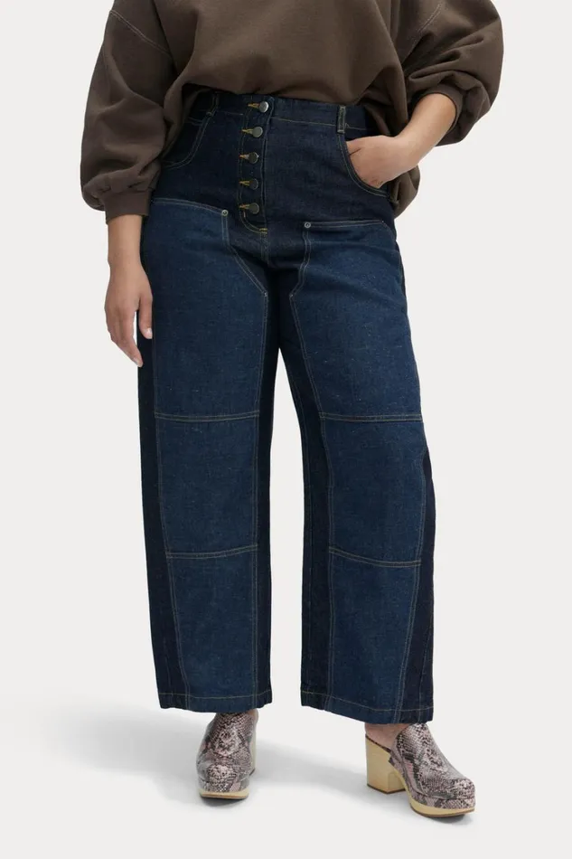 Rachel Comey Denim Shop Women Handy Pant Dark Indigo