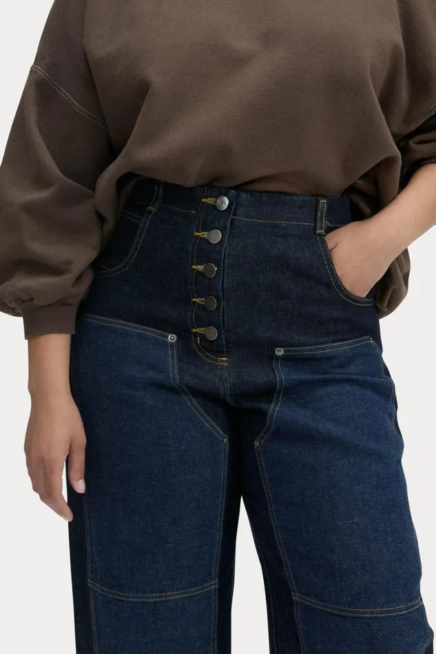 Rachel Comey Denim Shop Women Handy Pant Dark Indigo