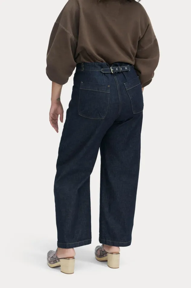 Rachel Comey Denim Shop Women Handy Pant Dark Indigo
