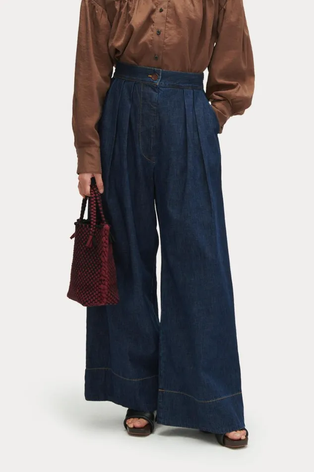 Rachel Comey Denim Shop Women Hiva Pant Dark Indigo Rachel Comey Denim Shop Women Hiva Pant Dark Indigo