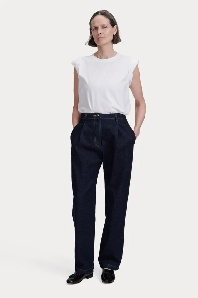 Rachel Comey Denim Shop Women Mona Pant Dark Indigo Rachel Comey Denim Shop Women Mona Pant Dark Indigo