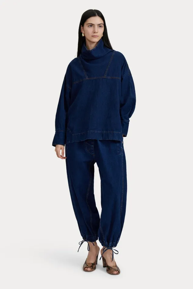 Rachel Comey Denim Shop Women Mona Pant Dark Indigo Rachel Comey Denim Shop Women Mona Pant Dark Indigo