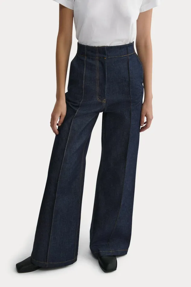 Rachel Comey Denim Shop Women Mona Pant Dark Indigo Rachel Comey Denim Shop Women Mona Pant Dark Indigo