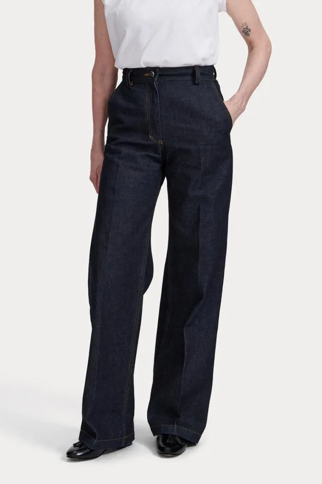 Rachel Comey Denim Shop Women Mona Pant Dark Indigo Rachel Comey Denim Shop Women Mona Pant Dark Indigo