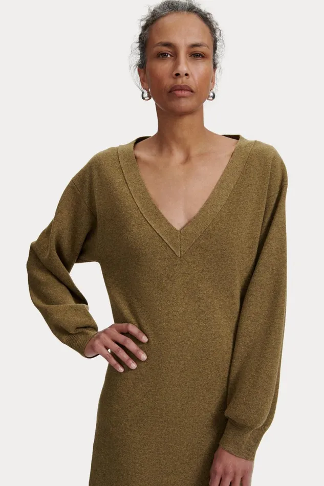 Rachel Comey Dresses Women Sleet Dress Mustard Rachel Comey Dresses Women Sleet Dress Mustard