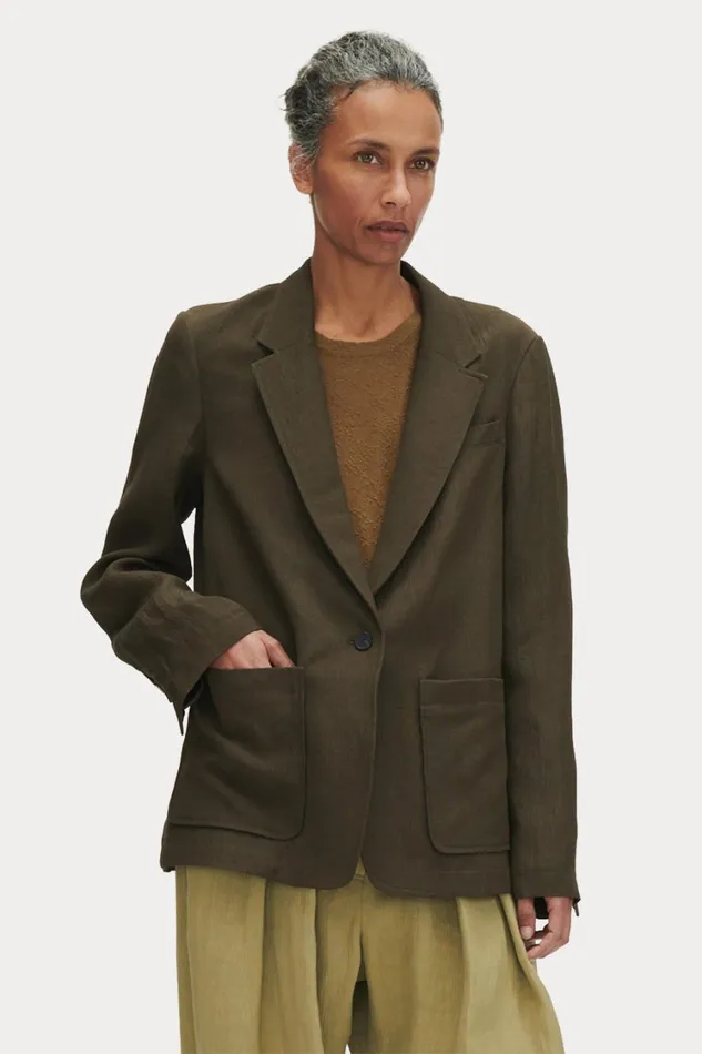 Rachel Comey Jackets Outerwear Women Everson Blazer Charcoal