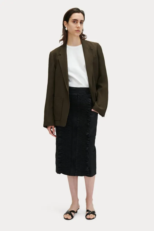 Rachel Comey Jackets Outerwear Women Everson Blazer Charcoal
