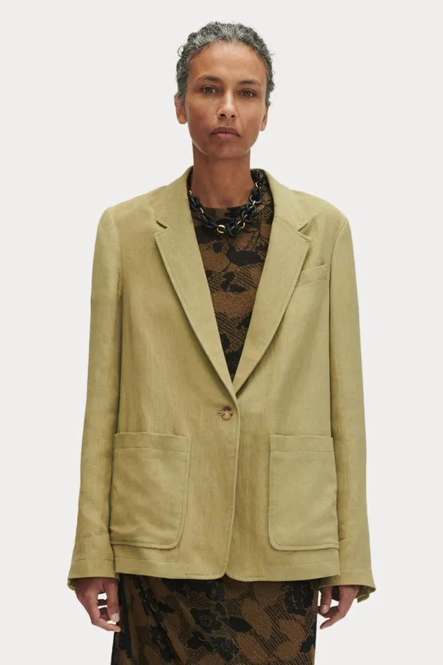 Rachel Comey Jackets Outerwear Women Everson Blazer Charcoal