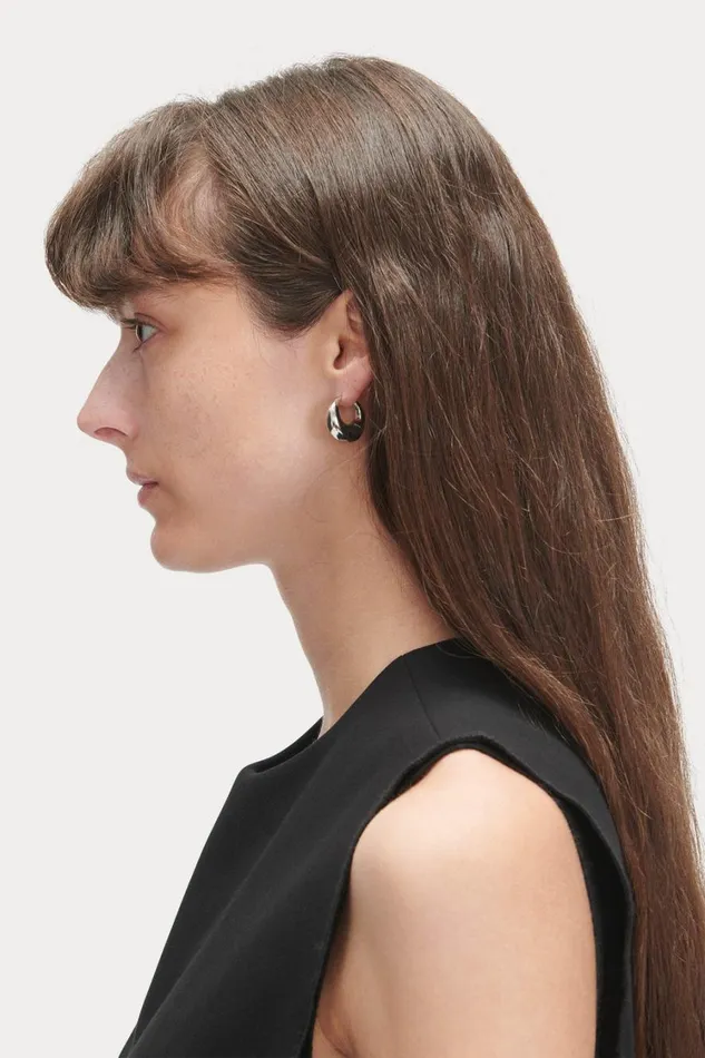 Rachel Comey Jewelry Women Alpha Hoop Silver