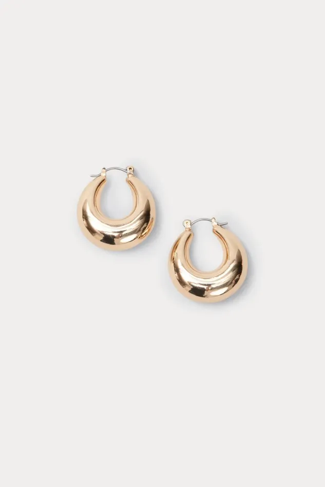 Rachel Comey Jewelry Women Omega Hoop Gold