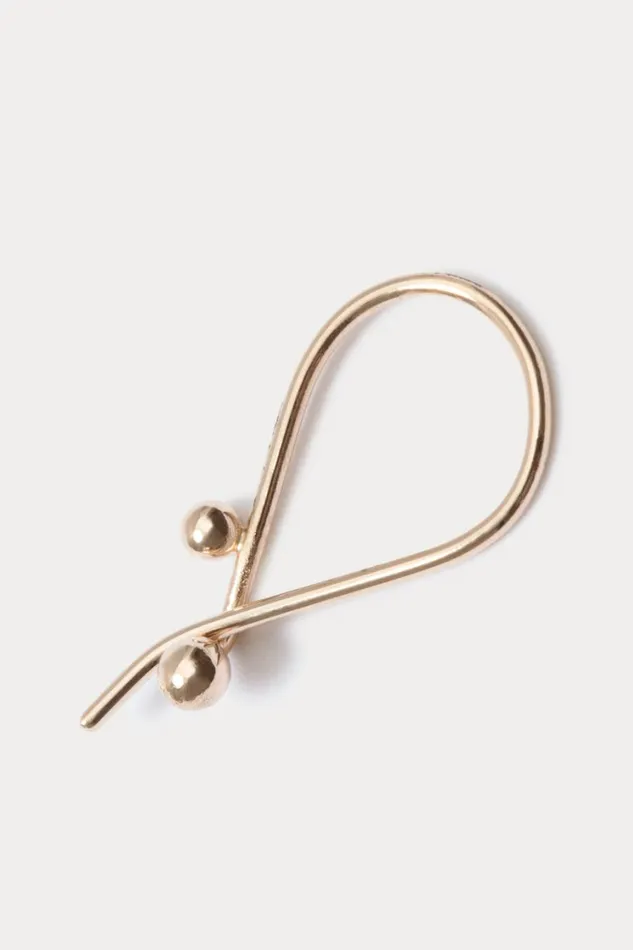 Rachel Comey Jewelry Women Quarry Triptych Balance Earring Single Gold Rachel Comey Jewelry Women Quarry Triptych Balance Earring Single Gold