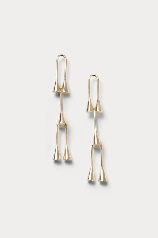 Rachel Comey Jewelry Women Quarry Wagner Earring Brass