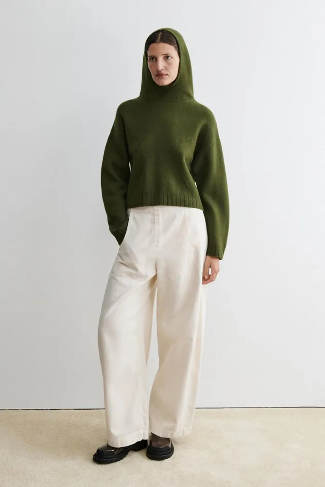 Rachel Comey Knits Women Alps Hoodie Forest Rachel Comey Knits Women Alps Hoodie Forest