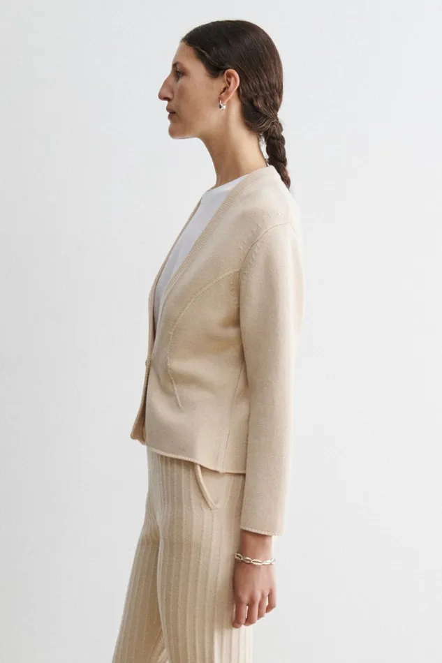 Rachel Comey Knits Women Dali Jacket Cream Rachel Comey Knits Women Dali Jacket Cream