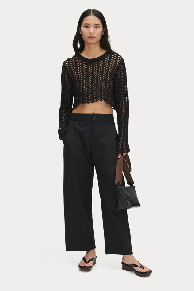 Rachel Comey Knits Women Micah Top Black Rachel Comey Knits Women Micah Top Black