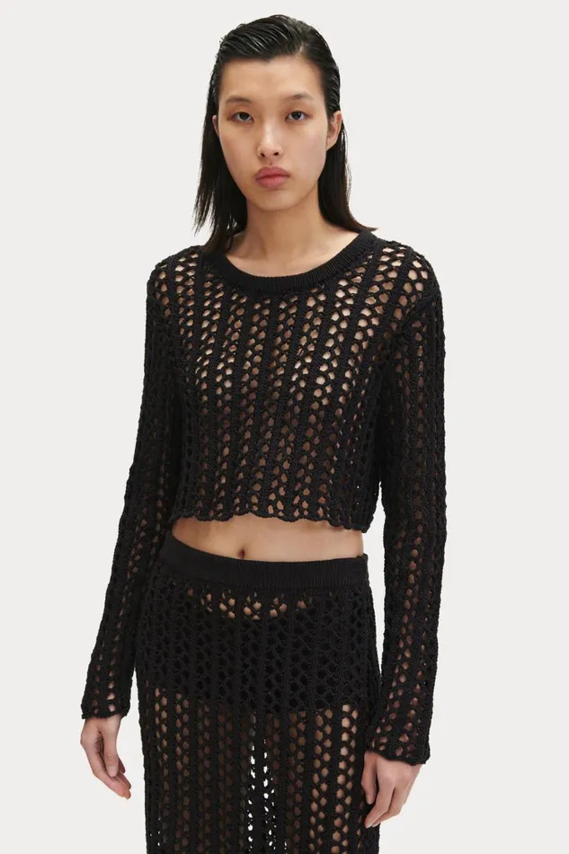 Rachel Comey Knits Women Micah Top Black Rachel Comey Knits Women Micah Top Black