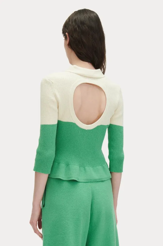 Rachel Comey Knits Women Niamh Top Jade Multi Rachel Comey Knits Women Niamh Top Jade Multi