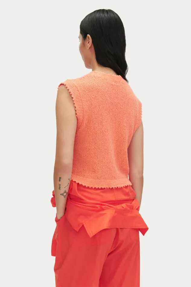 Rachel Comey Knits Women Relent Top Melon Rachel Comey Knits Women Relent Top Melon