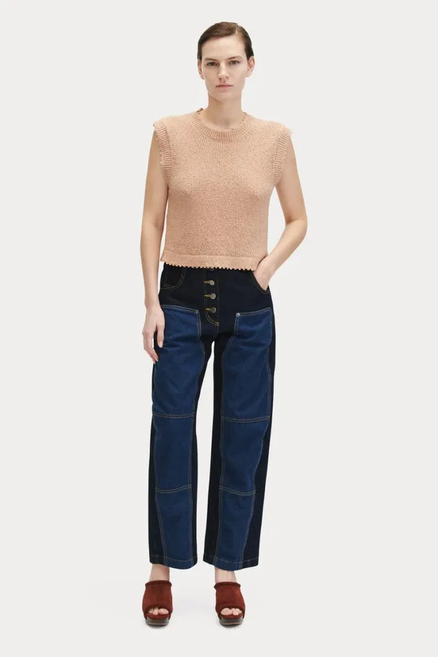 Rachel Comey Knits Women Relent Top Melon Rachel Comey Knits Women Relent Top Melon